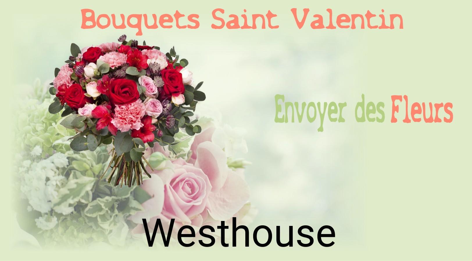 Roses de Saint-Valentin livrées à Westhouse